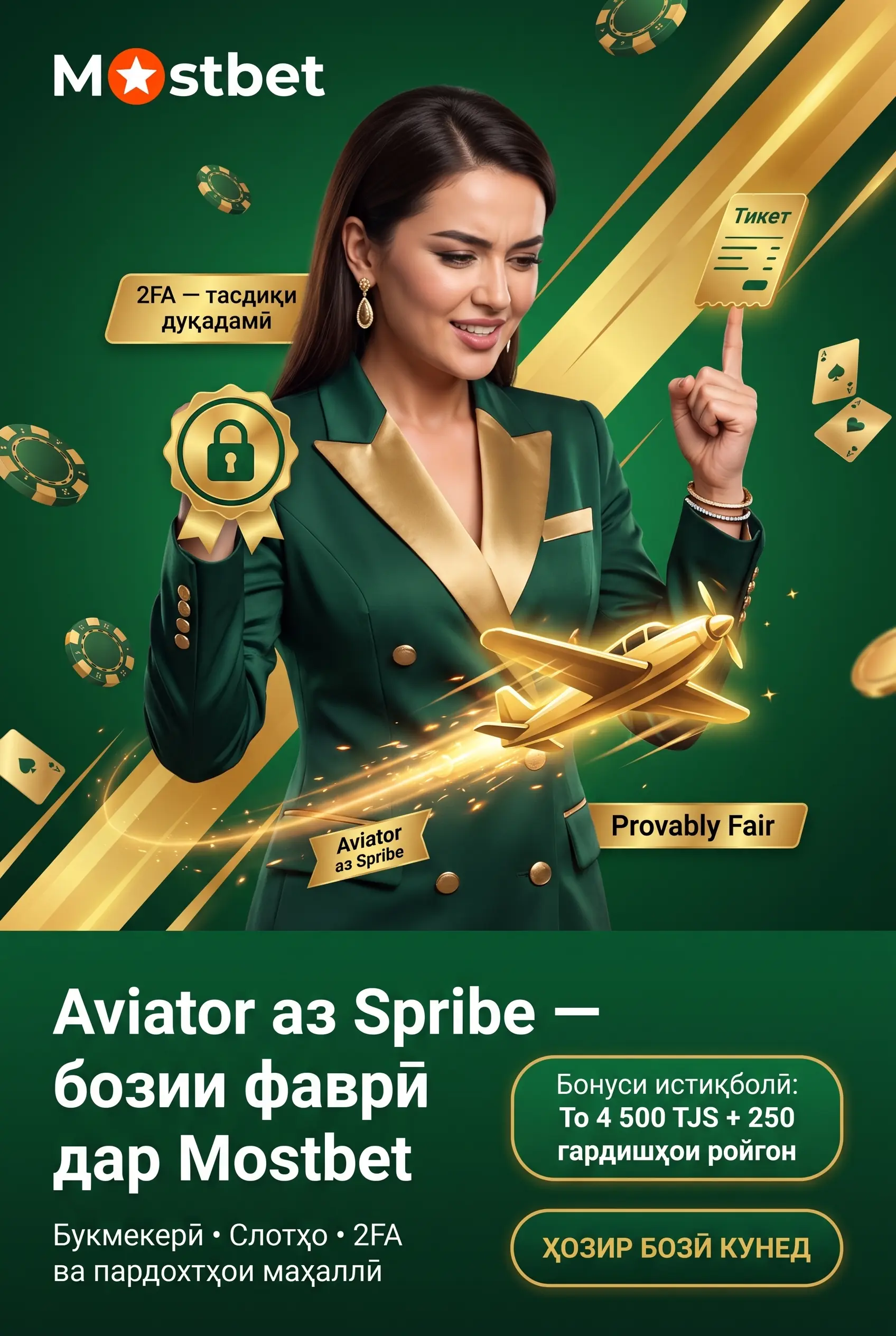 Дар бораи Mostbet ва хизматрасониҳои он